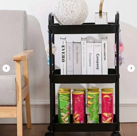 Miniatura 3 de Estante rodante 3 niveles organizador